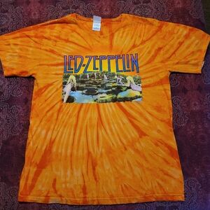 Led Zeppelin tyedye t-shirt size medium.